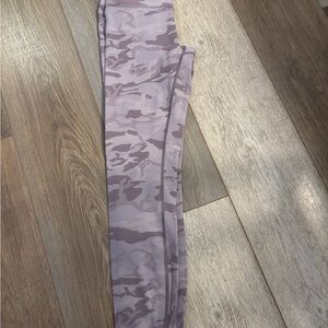 lululemon athletica Purple Camouflage Leggings